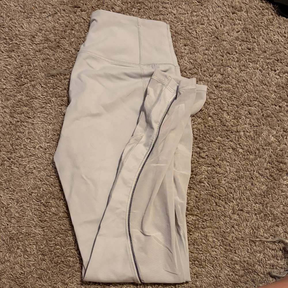PINK Victoria's Secret Kids Light Gray Leggings